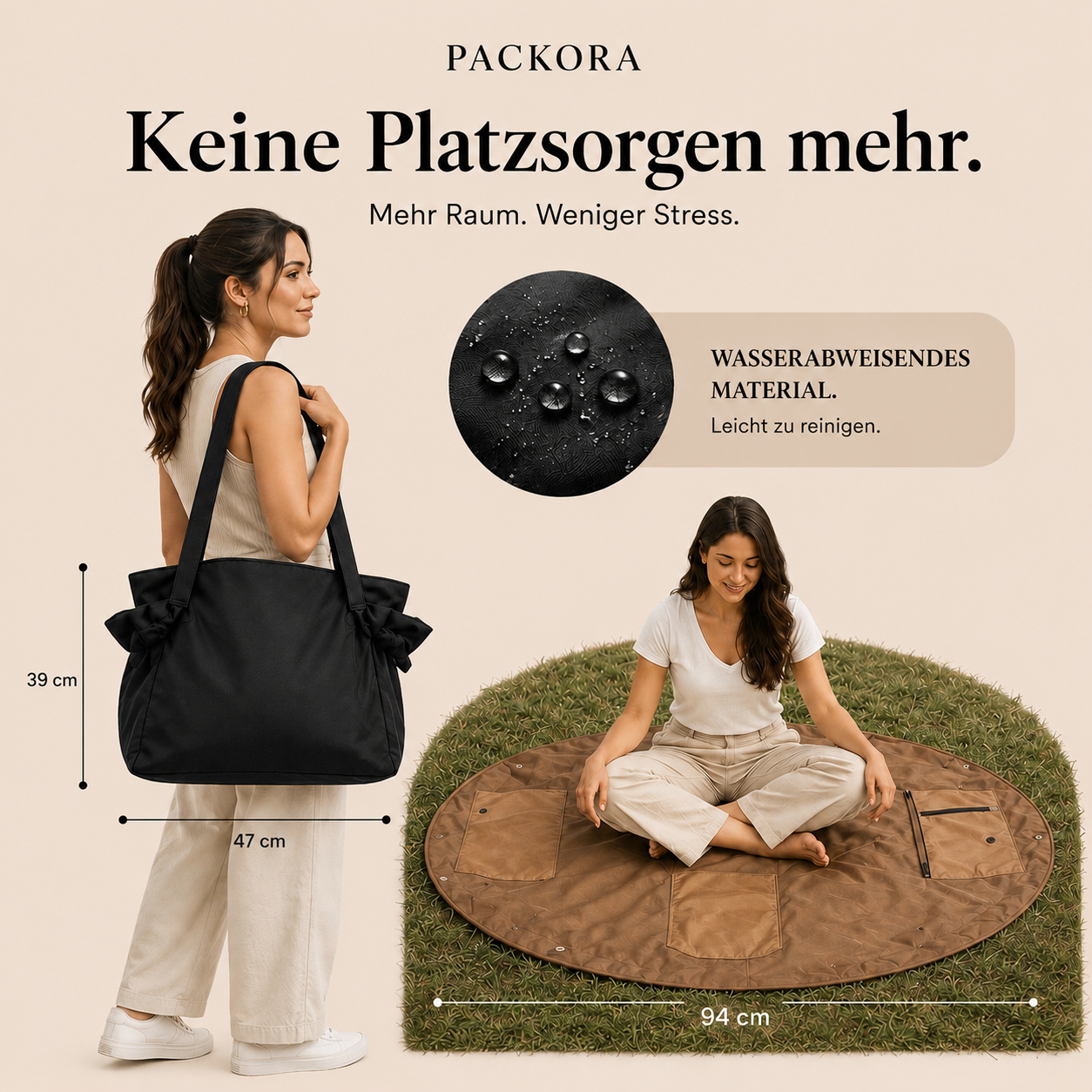 Packora - Die Tasche für alles