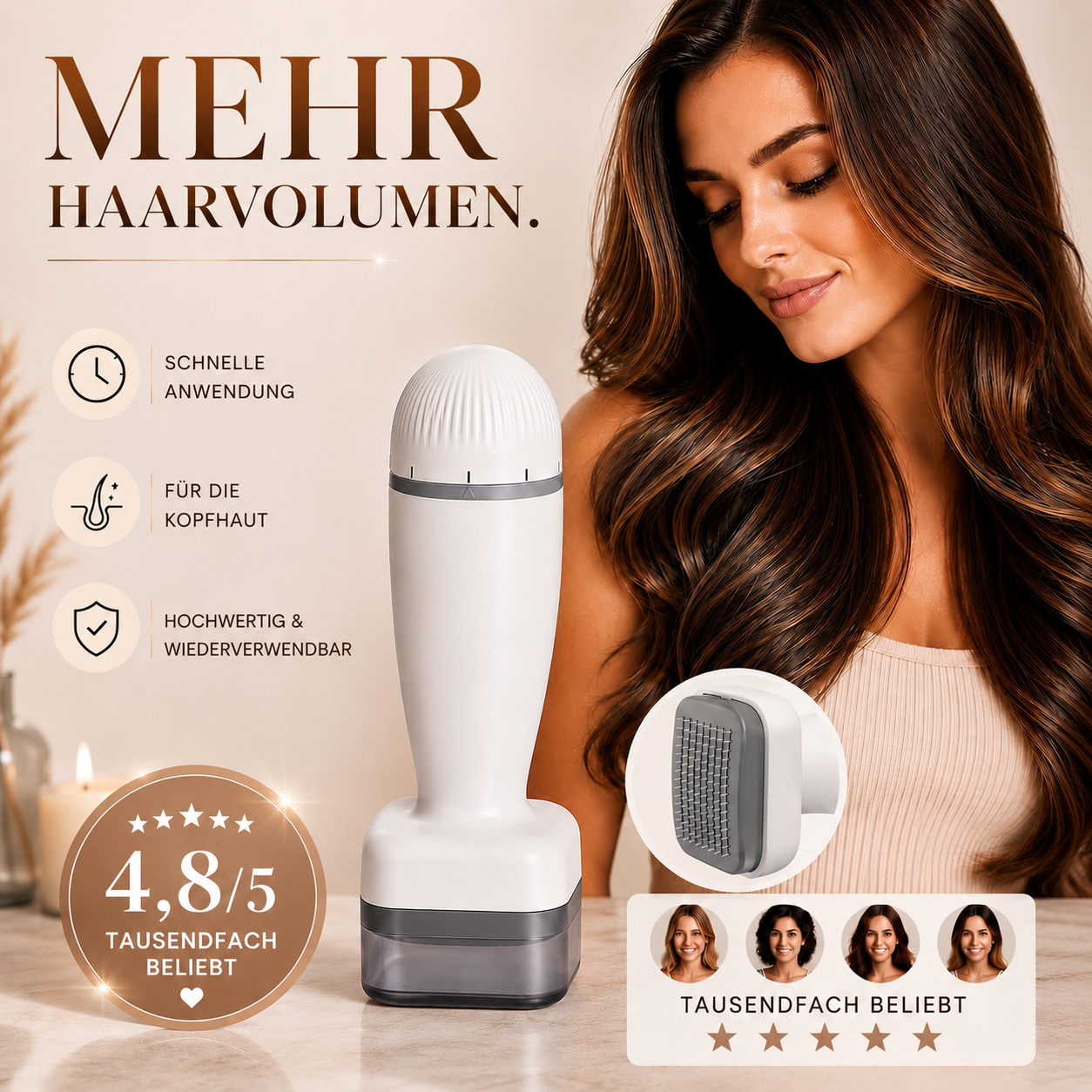 Volara – Haarvolumen-Stempel