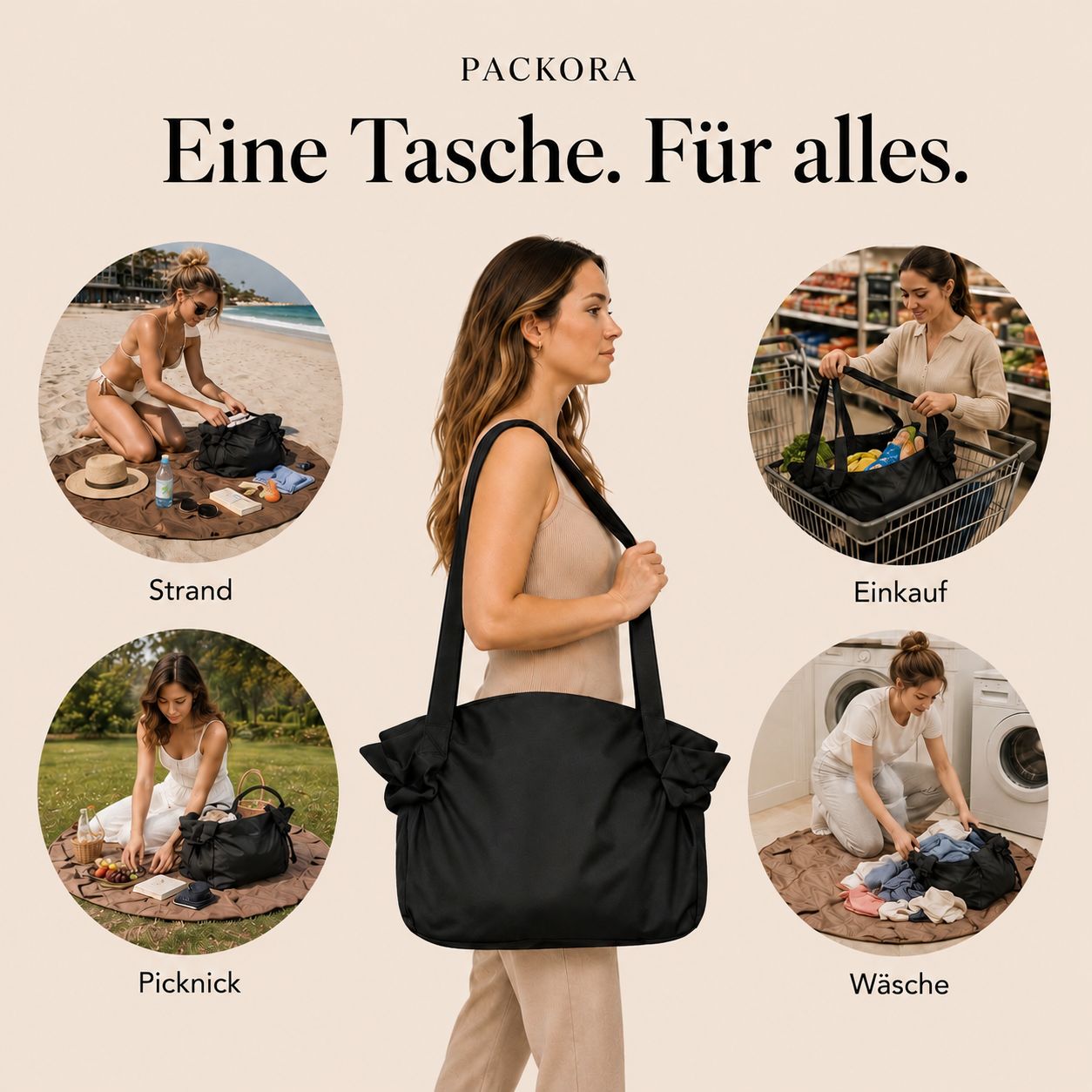 Packora - Die Tasche für alles