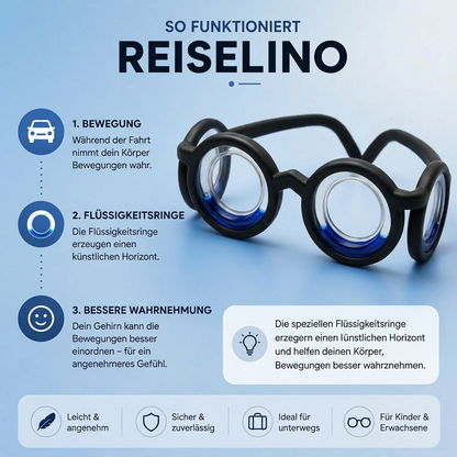 Reiselino - Anti-Übelkeitsbrille